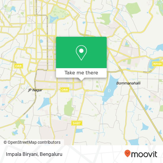 Impala Biryani, Service Road Bengaluru 560078 KA map