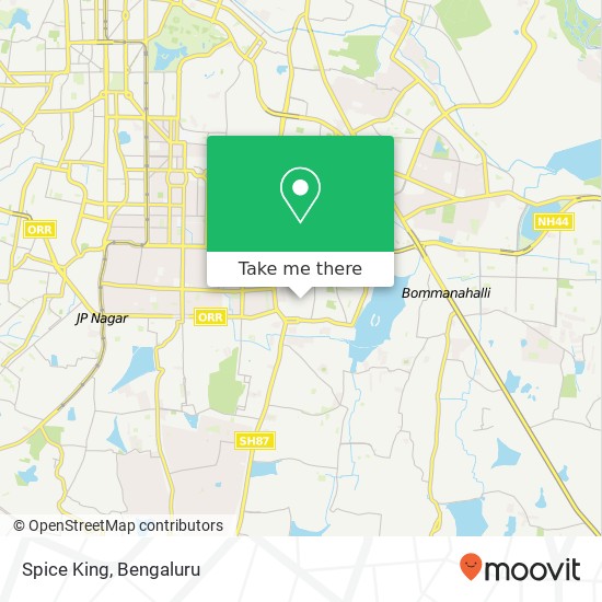 Spice King, BTM Layout Road Bengaluru 560076 KA map