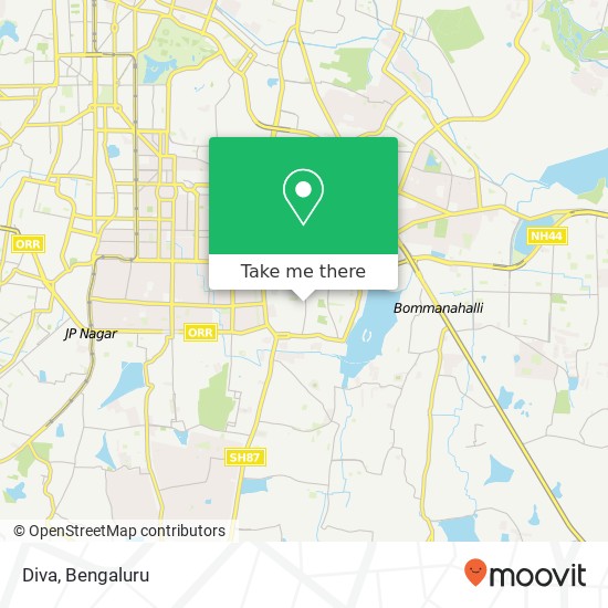 Diva, 14th A Cross Road Bengaluru 560076 KA map