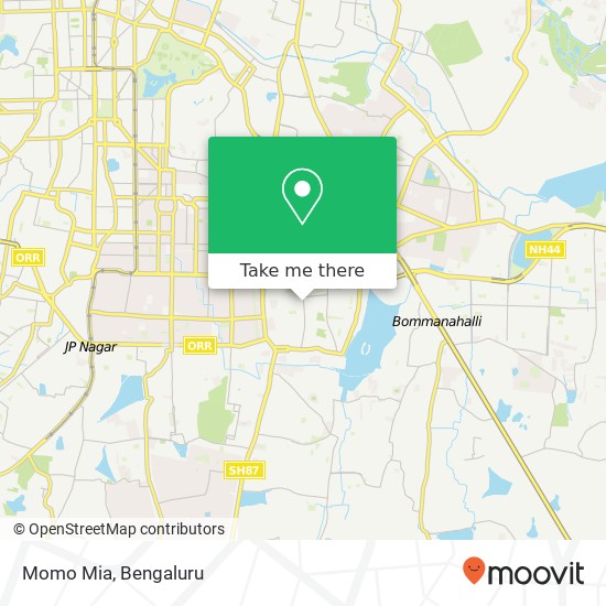 Momo Mia, 9th Cross Road Bengaluru 560076 KA map