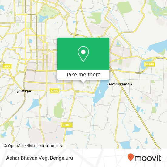 Aahar Bhavan Veg, 7th Main Road Bengaluru 560076 KA map