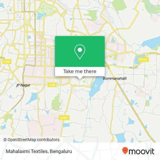 Mahalaxmi Textiles, 7th Main Road Bengaluru 560076 KA map