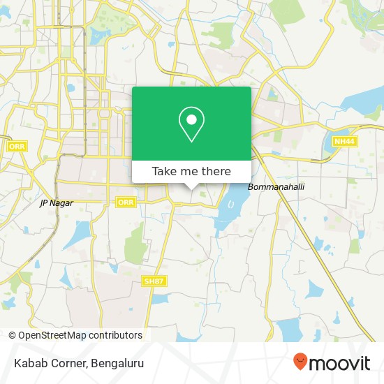 Kabab Corner, 7th Main Road Bengaluru 560076 KA map