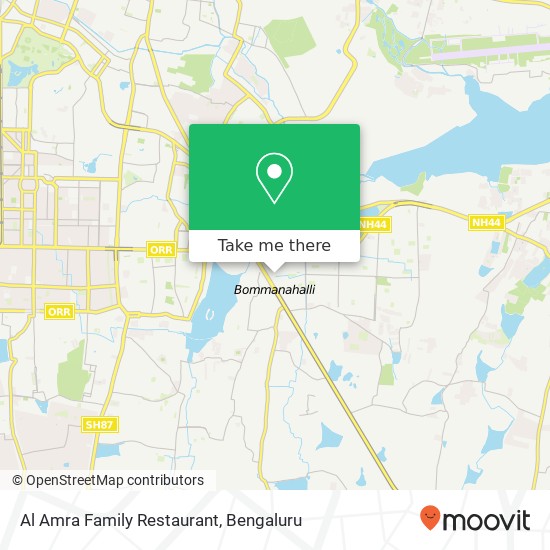 Al Amra Family Restaurant, 1st A Main Road Bengaluru 560068 KA map