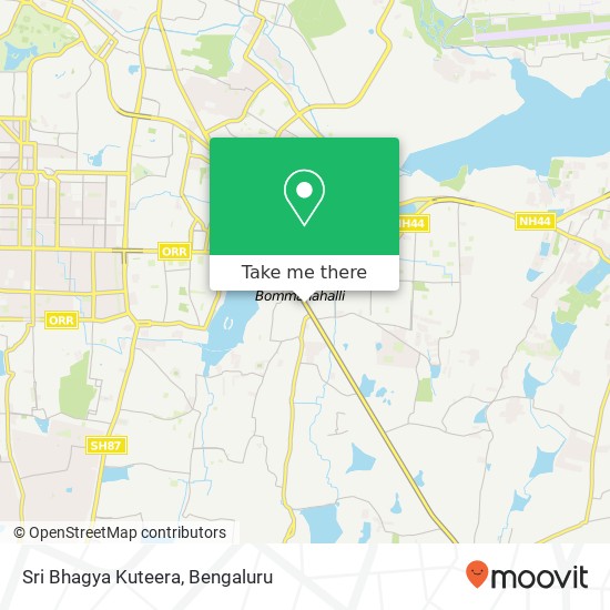 Sri Bhagya Kuteera, Service Road Bengaluru 560068 KA map