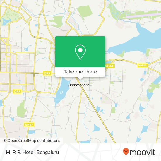 M. P. R. Hotel, Bengaluru 560068 KA map