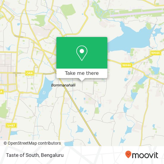 Taste of South, 18th Cross Road Bengaluru 560102 KA map