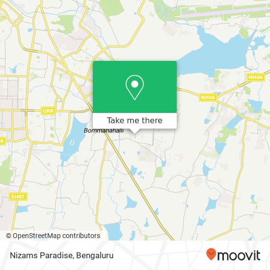 Nizams Paradise, 14th Cross Road Bengaluru 560102 KA map