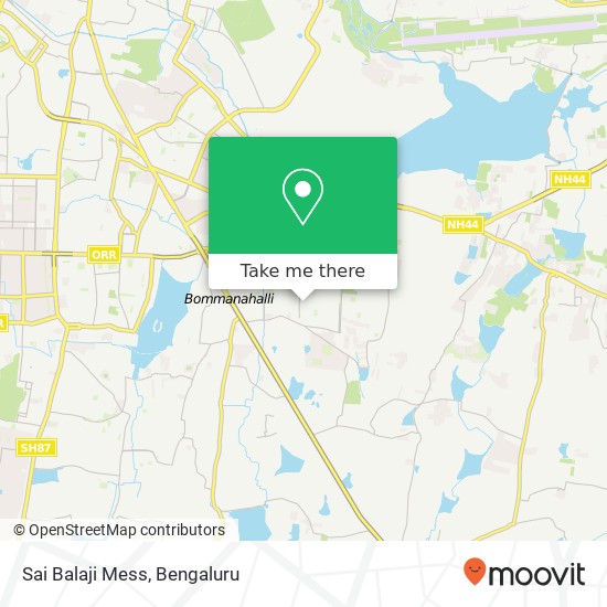 Sai Balaji Mess, 22nd Cross Road Bengaluru 560102 KA map