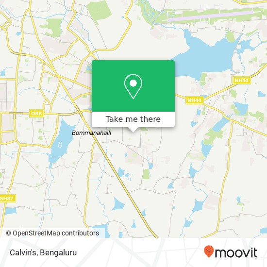 Calvin's, 21st Cross Road Bengaluru 560102 KA map