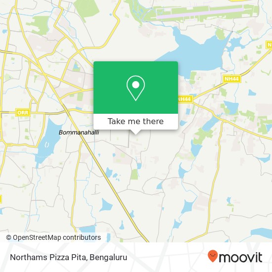 Northams Pizza Pita, Bengaluru 560102 KA map