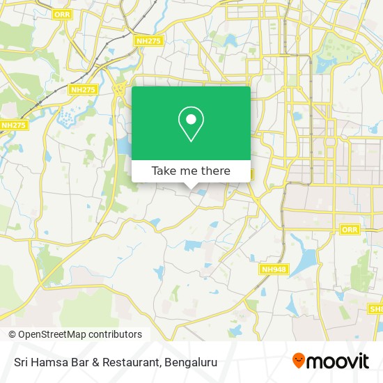 Sri Hamsa Bar & Restaurant map