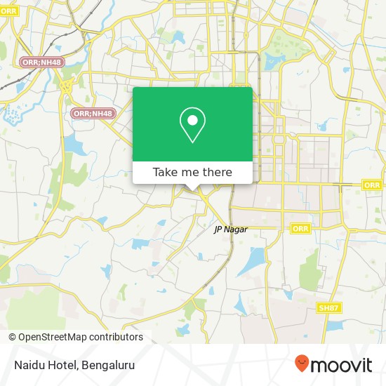 Naidu Hotel, Subramanyapura Main Road Bengaluru 560078 KA map