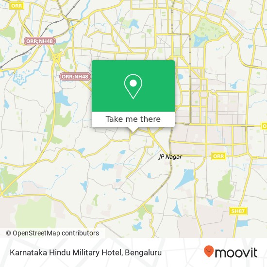 Karnataka Hindu Military Hotel, Subramanyapura Main Road Bengaluru 560070 KA map