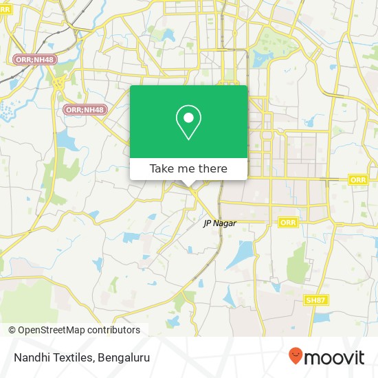 Nandhi Textiles, Bengaluru 560070 KA map