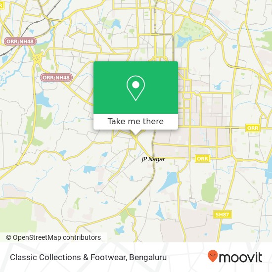 Classic Collections & Footwear, Subramanyapura Main Road Bengaluru 560070 KA map