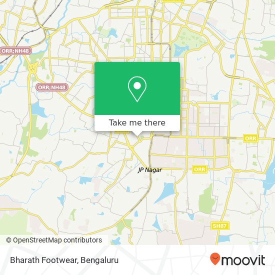 Bharath Footwear, 3rd Main Road Bengaluru 560070 KA map