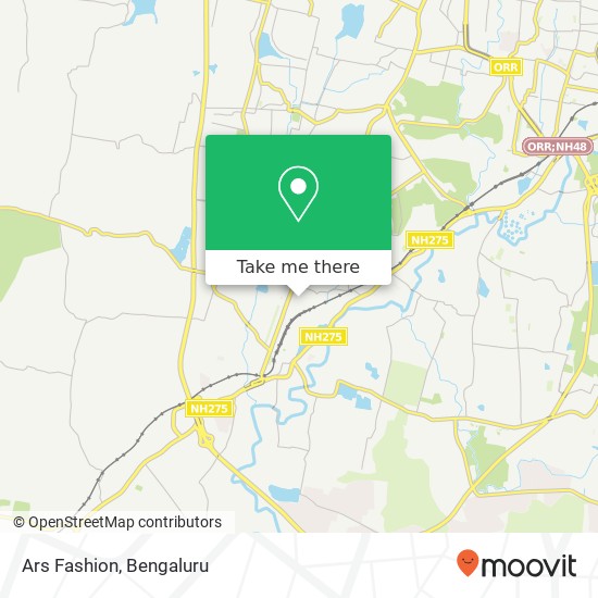 Ars Fashion, 1st D Main Road Bengaluru KA map