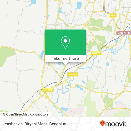 Yashasvini Biryani Mane, Outer Ring Road Bengaluru KA map