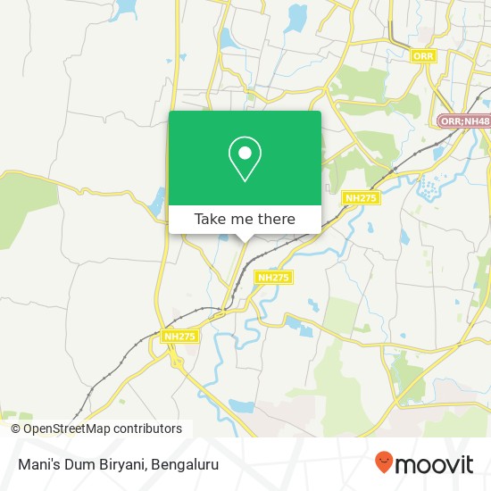 Mani's Dum Biryani, Outer Ring Road Bengaluru 560060 KA map