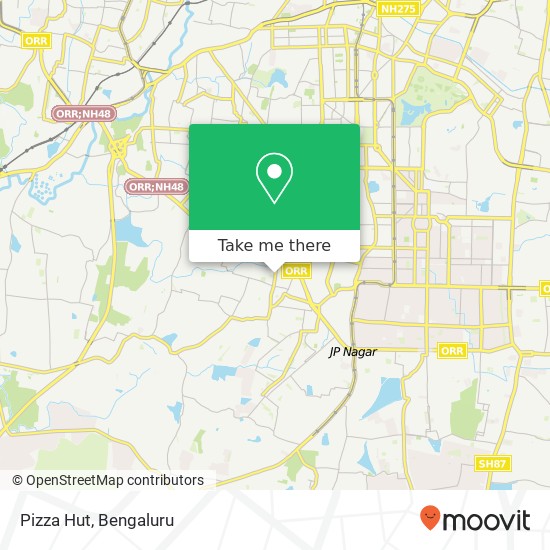 Pizza Hut, 80 Feet Road Bengaluru 560070 KA map