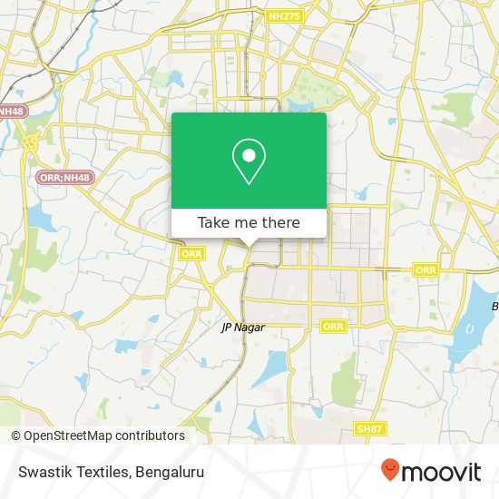 Swastik Textiles, 33rd Cross Road Bengaluru 560070 KA map