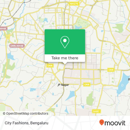 City Fashions, 33rd Cross Road Bengaluru 560070 KA map