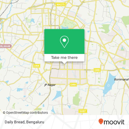 Daily Bread, 9th Main Road Bengaluru 560011 KA map