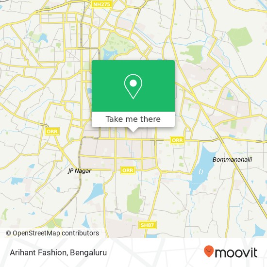 Arihant Fashion, 41st Cross Road Bengaluru 560070 KA map