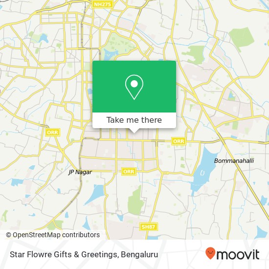 Star Flowre Gifts & Greetings, 41st Cross Road Bengaluru 560070 KA map