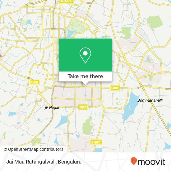 Jai Maa Ratangalwali, Bengaluru 560041 KA map