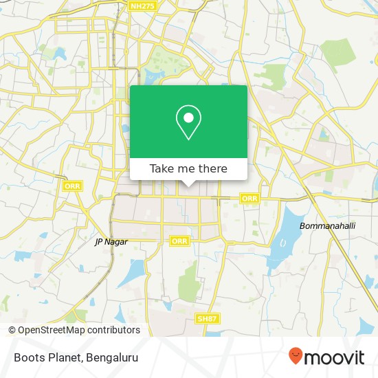 Boots Planet, 41st Cross Road Bengaluru 560070 KA map