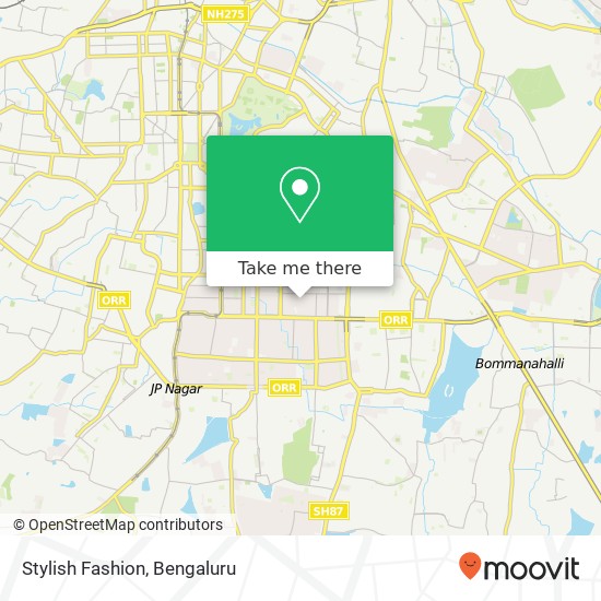Stylish Fashion, 40th Cross Road Bengaluru 560070 KA map