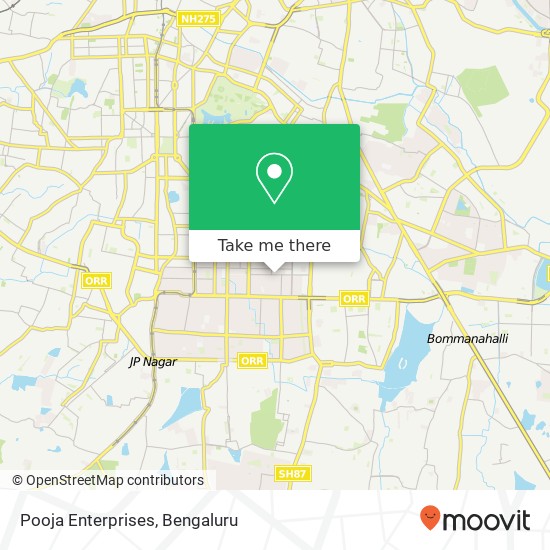 Pooja Enterprises, 39th Cross Road Bengaluru 560070 KA map