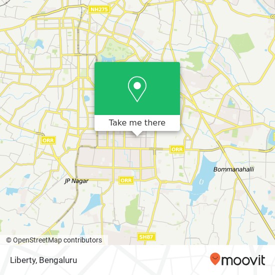 Liberty, 39th Cross Road Bengaluru 560070 KA map