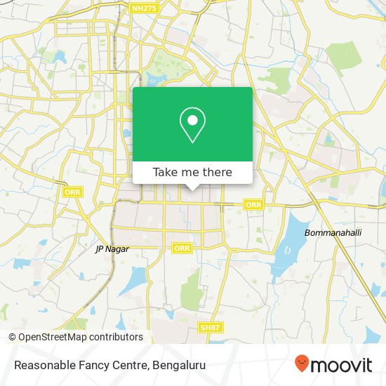 Reasonable Fancy Centre, 26th Main Road Bengaluru 560070 KA map