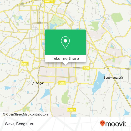 Wave, 25th Main Road Bengaluru 560070 KA map