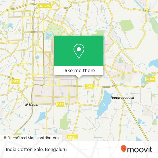 India Cotton Sale, 10th Main Road Bengaluru 560076 KA map