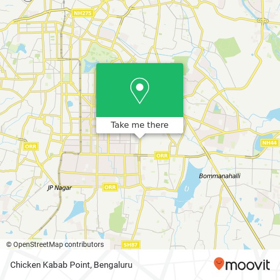 Chicken Kabab Point, Bannerghatta Main Road Bengaluru 560076 KA map