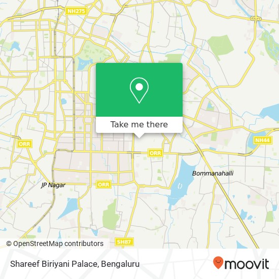 Shareef Biriyani Palace, 10th Main Road Bengaluru 560076 KA map