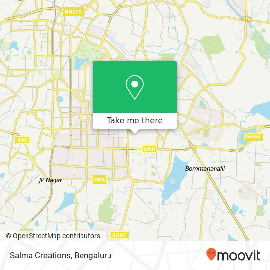 Salma Creations, Old Gurappanapalya Main Road Bengaluru 560076 KA map