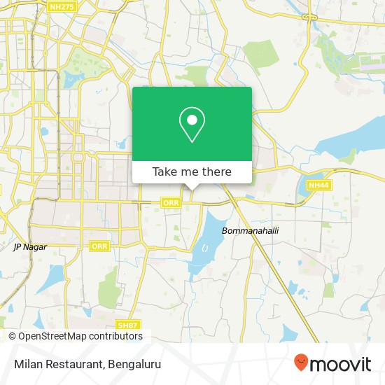 Milan Restaurant, Maruti Nagar Main Road Bengaluru 560029 KA map