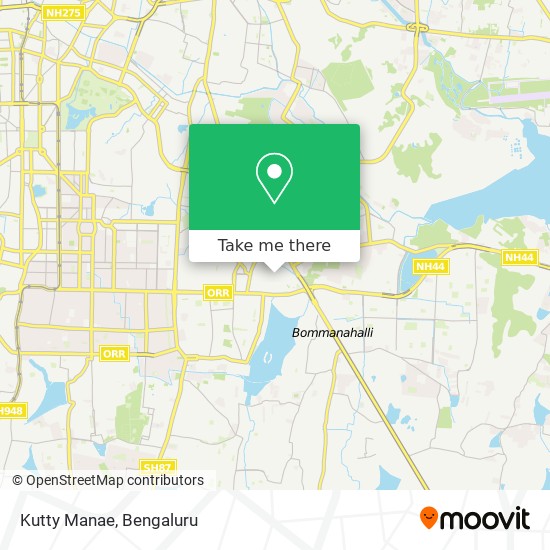 Kutty Manae map