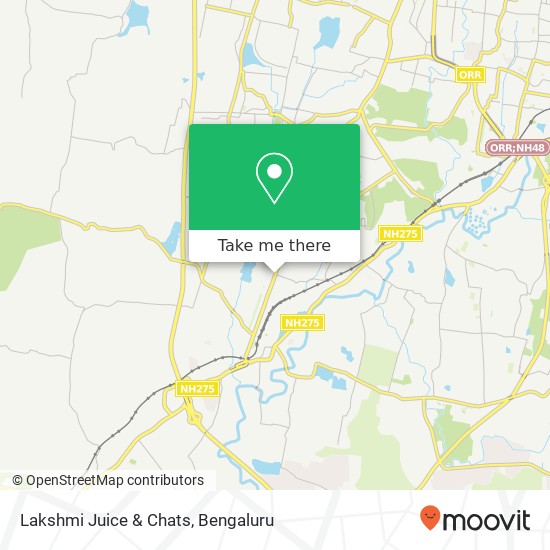 Lakshmi Juice & Chats, Hoysala Circle Bengaluru 560060 KA map