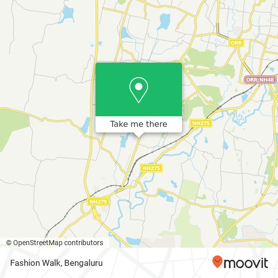 Fashion Walk, Outer Ring Road Bengaluru KA map