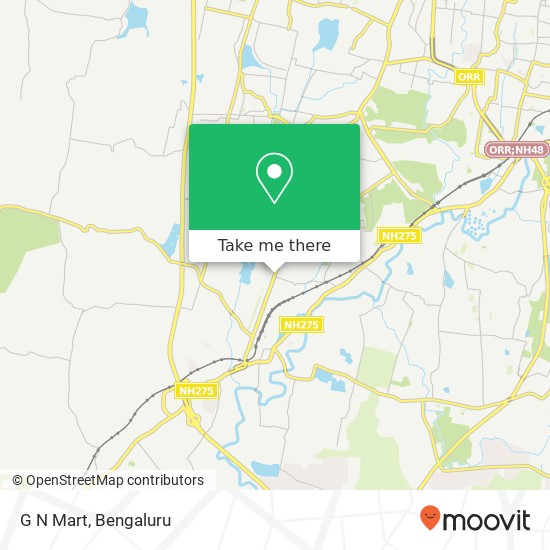 G N Mart, 9th Cross Road Bengaluru KA map