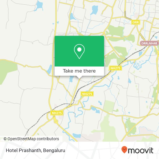 Hotel Prashanth, Outer Ring Road Bengaluru 560060 KA map