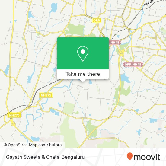 Gayatri Sweets & Chats, Main Road Bengaluru 560098 KA map
