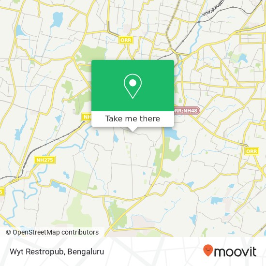 Wyt Restropub, G Road Bengaluru 560098 KA map