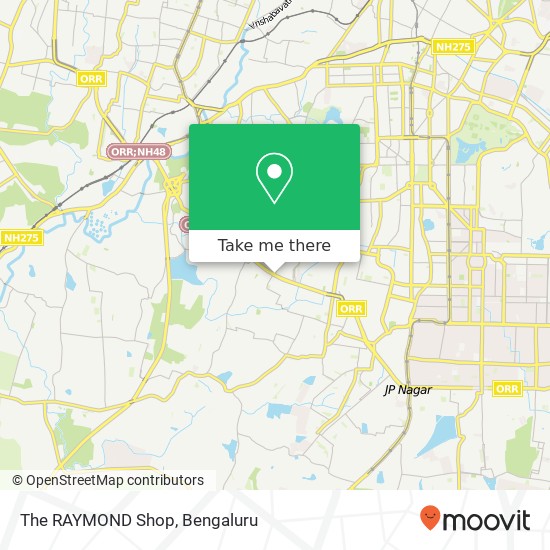 The RAYMOND Shop, 100 Feet Road Bengaluru 560085 KA map